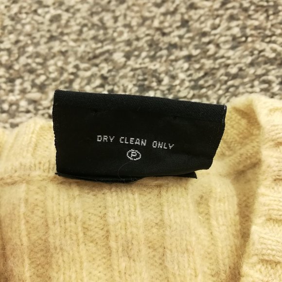 Vintage Ralph Lauren Polo Jeans Co Sweater Ribbed Cropped V Neck Womens Medium - Picture 4 of 11